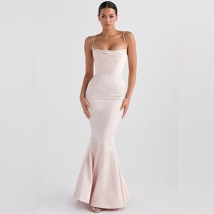 House of CB Pink Maxi Dress